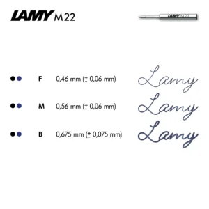 LAMY M22 balpenvulling
