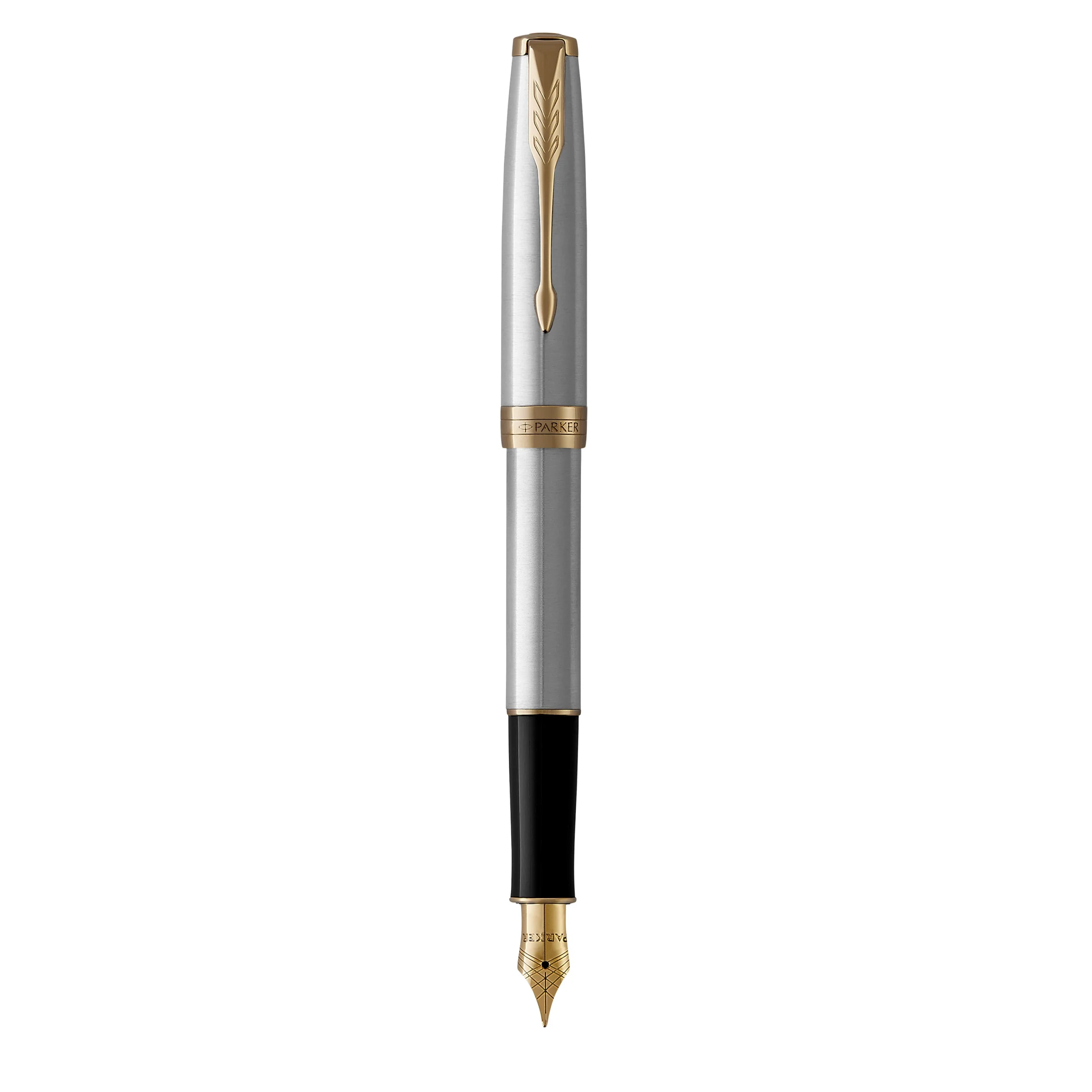 Parker Sonnet Stainless Steel GT Vulpen - Afbeelding 10
