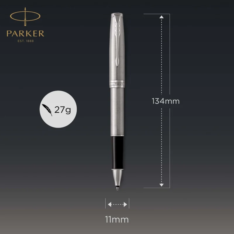 Parker Sonnet Stainless Steel CT Rollerbal - Afbeelding 4