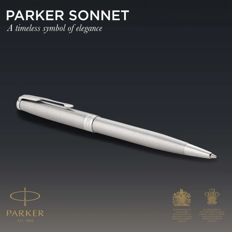 Parker Sonnet Stainless Steel CT Balpen - Afbeelding 3