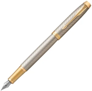 Parker IM Premium Warm Grey GT Vulpen Fijn