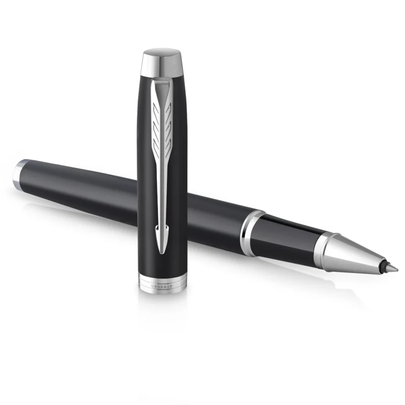 Parker IM Matte Black CT Rollerbal - Afbeelding 2