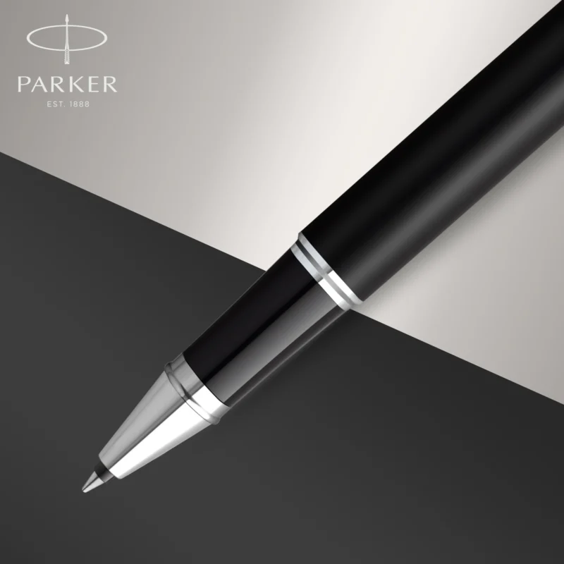 Parker IM Matte Black CT Rollerbal - Afbeelding 5